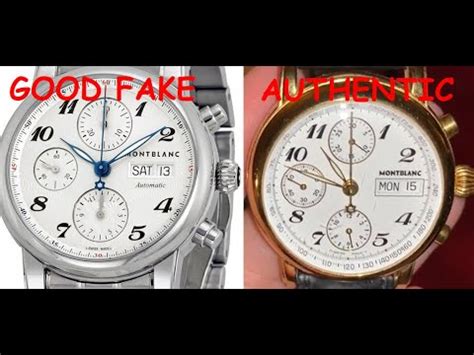 identify fake mont blanc watch|mont blanc counterfeit watch.